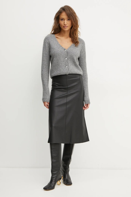 Morgan cardigan din amestec de lana MIMO MIMO gri AW25