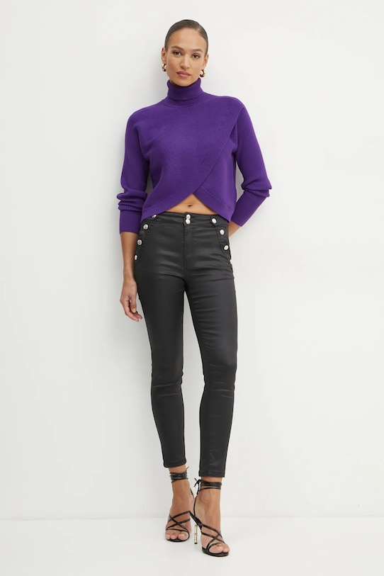 Свитер Morgan MISS MISS. фиолетовой AW24