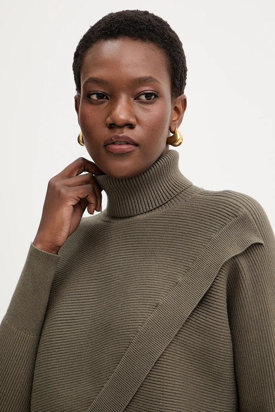 Morgan sweter MISS zielony MISS.