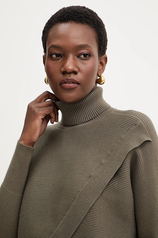 Morgan sweter MISS zielony MISS.