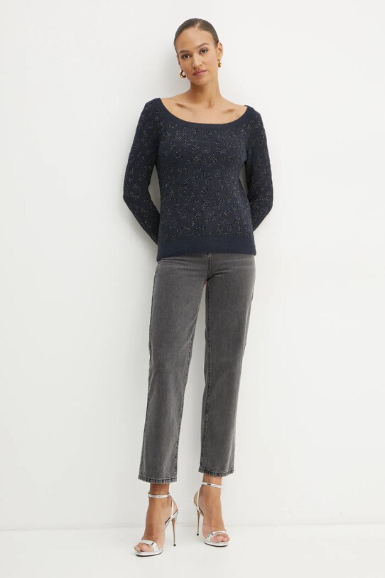 Morgan maglione MJANA MJANA blu navy AW24