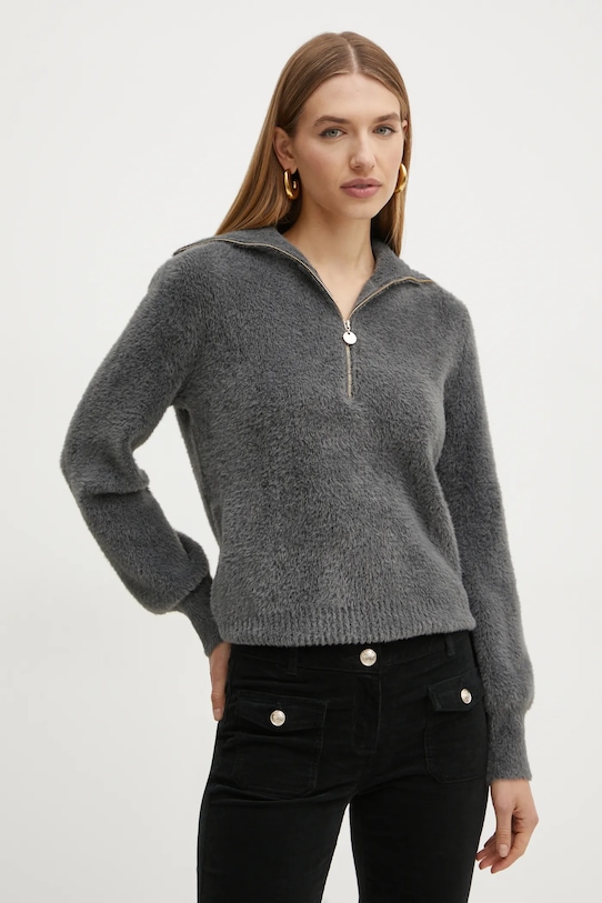 Morgan sweter MNOVI pozostałe szary MNOVI