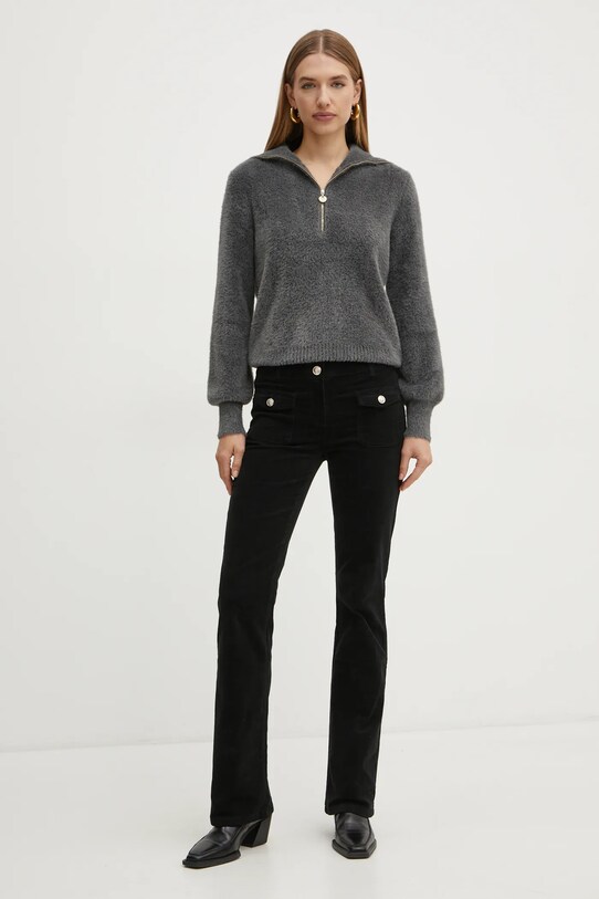 Morgan pulover MNOVI MNOVI gri AW24