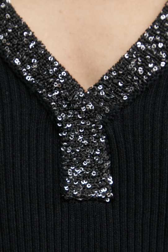 Morgan pulover MOKEEF MOKEEF negru