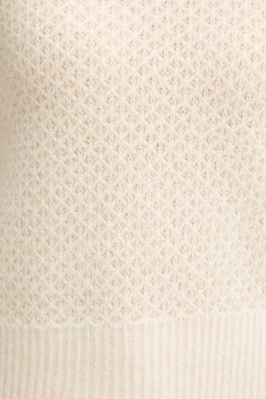 Morgan sweter z domieszką wełny MPAUL MPAUL beżowy