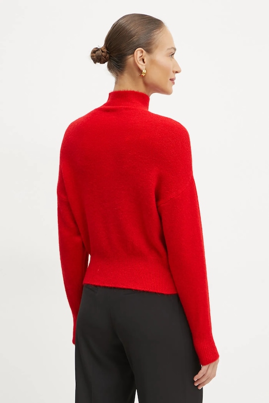 Îmbrăcăminte Morgan pulover din amestec de lana MRED MRED rosu