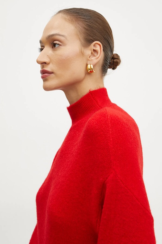 Morgan pulover din amestec de lana MRED rosu MRED