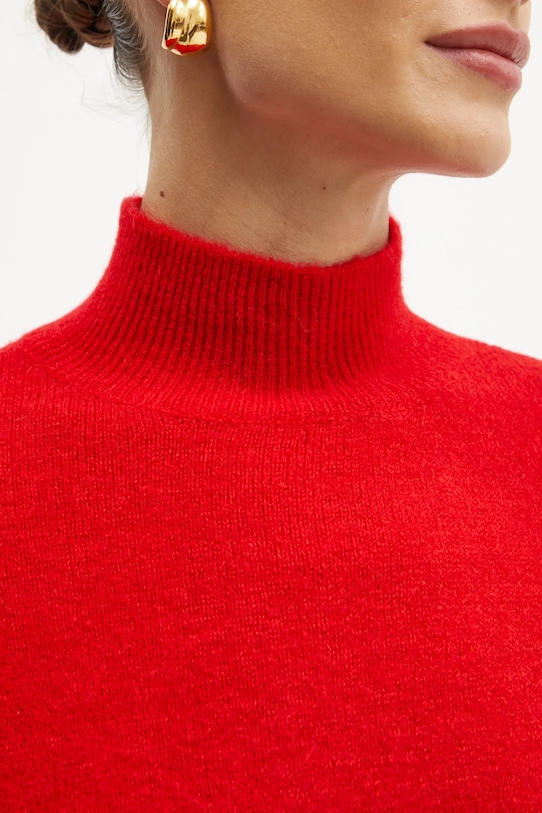 Morgan pulover din amestec de lana MRED MRED rosu