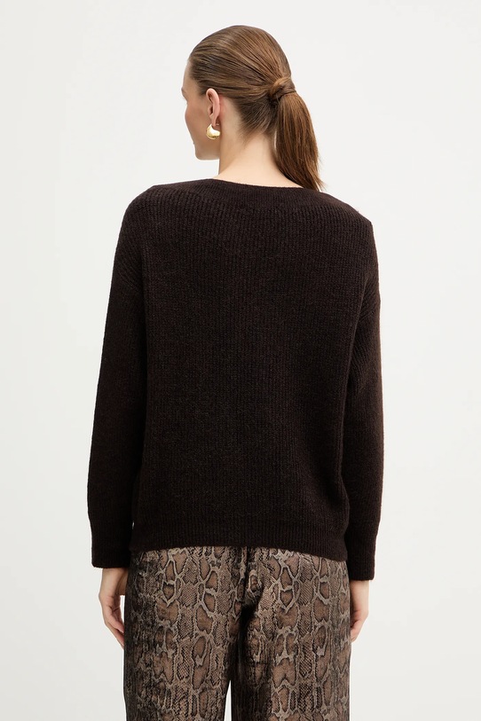 Oblečenie Sveter s prímesou vlny Morgan MREINE MREINE hnedá