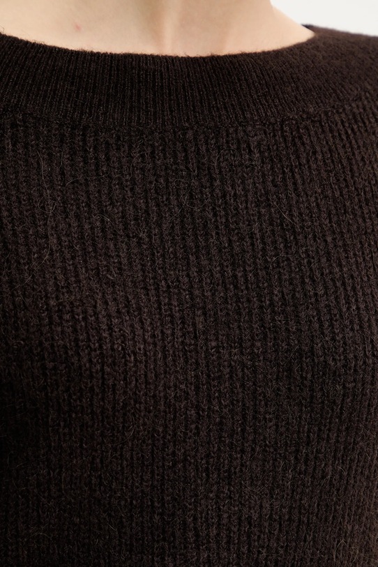 Sveter s prímesou vlny Morgan MREINE MREINE hnedá