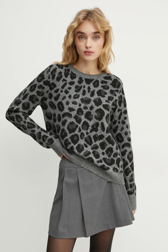 Svetr Morgan MTIGRE kulatý šedá MTIGRE