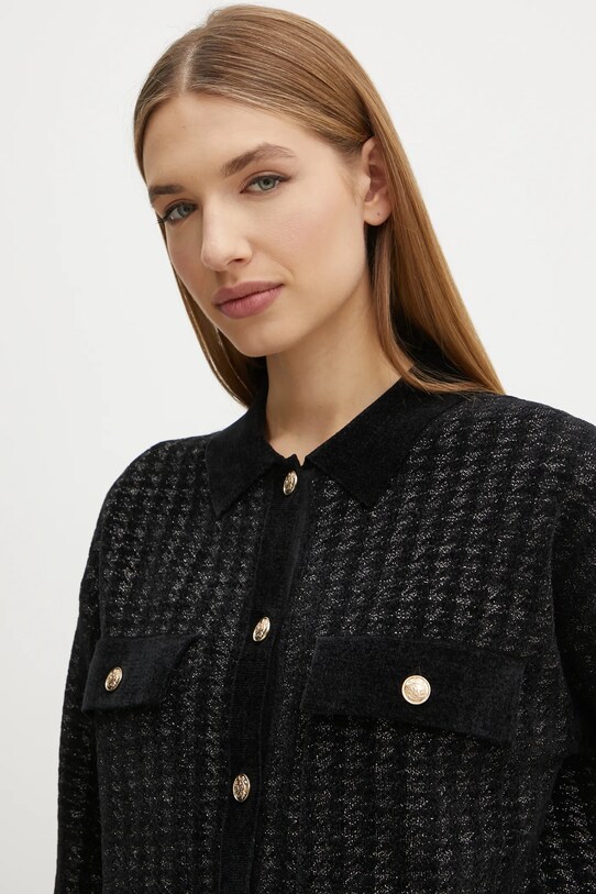 Morgan cardigan MVAZOU negru MVAZOU