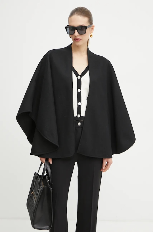 Morgan poncho 5BELT uni negru 5BELT