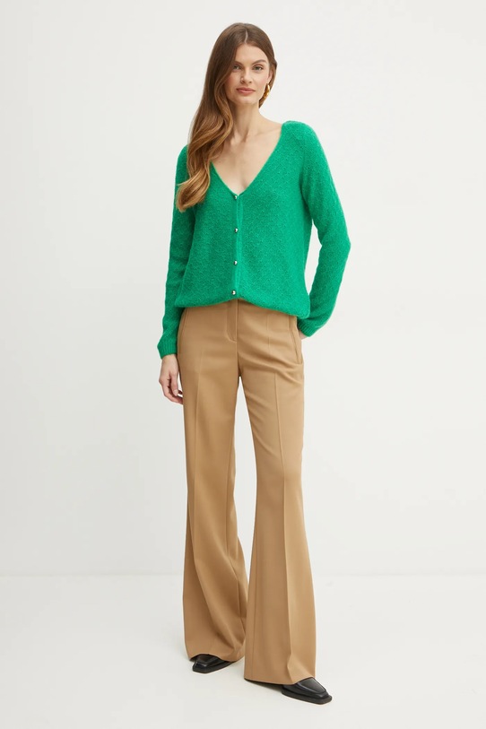 Morgan maglione in misto lana MACARO MACARO verde AW24