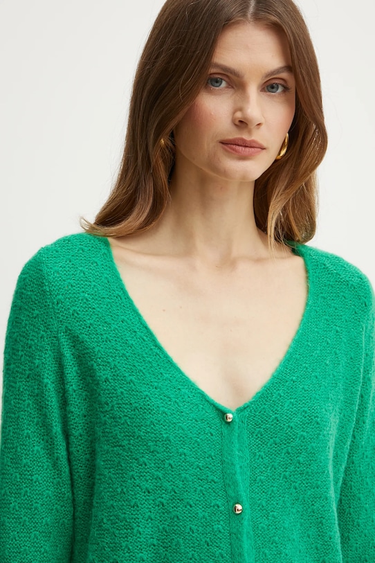Morgan maglione in misto lana MACARO verde MACARO