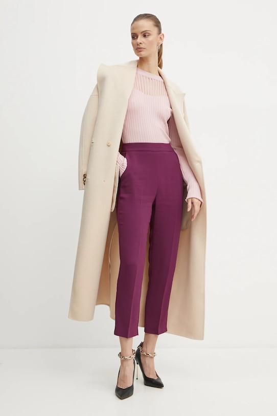 Πουλόβερ Morgan MANDRIN MANDRIN ροζ AW24