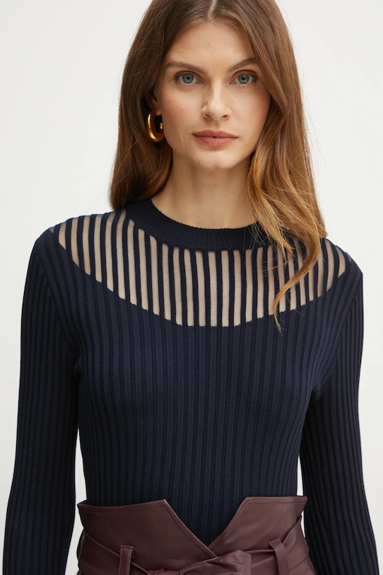 Morgan maglione MANDRIN blu navy MANDRIN