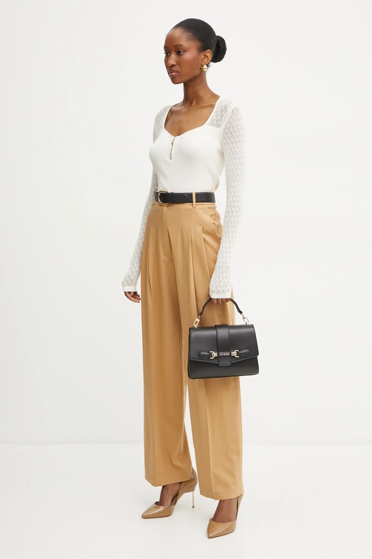 Blúzka Morgan MBOGOS MBOGOS béžová AW24