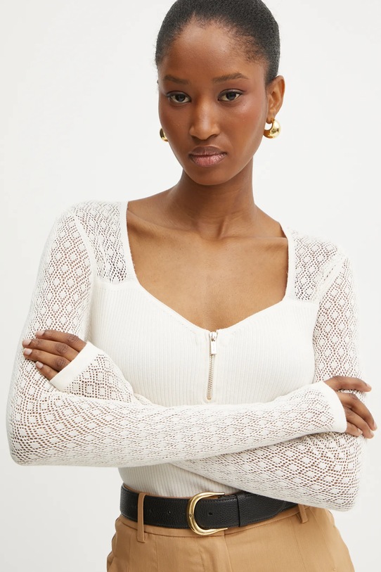 Blúzka Morgan MBOGOS béžová MBOGOS