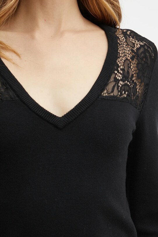 Morgan pulover MCOURSE MCOURSE negru