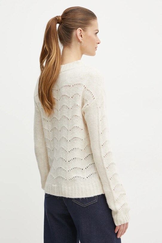 Одяг Светр з домішкою вовни Morgan MDAMON MDAMON бежевий