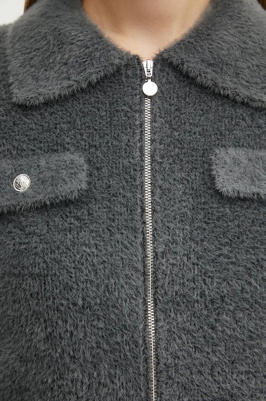 Πλεκτή ζακέτα Morgan MDOMI MDOMI γκρί