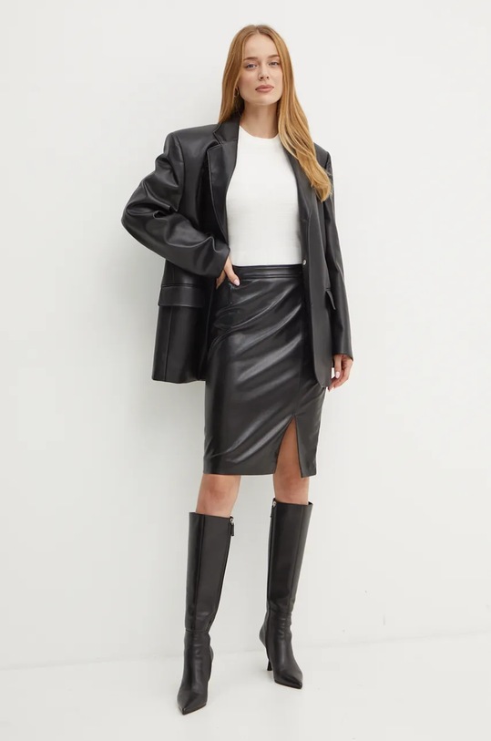 Morgan pulover MENTHE MENTHE alb AW24