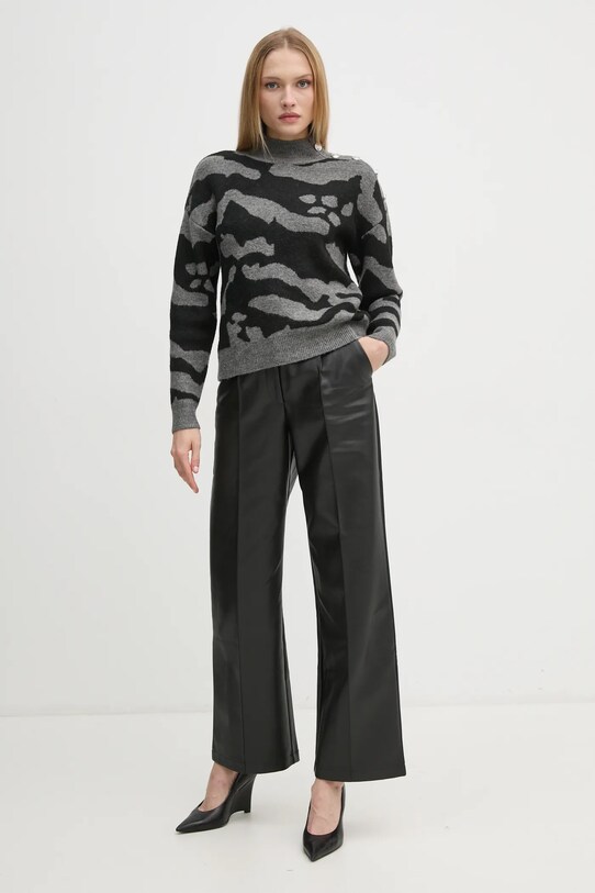 Morgan pulover MFELIX MFELIX gri AW24