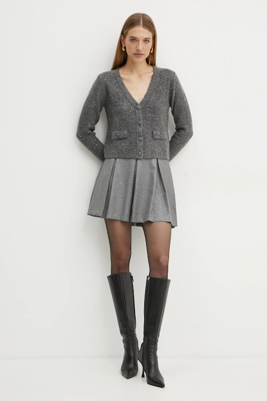 Morgan cardigan MFEUIL MFEUIL gri AW24