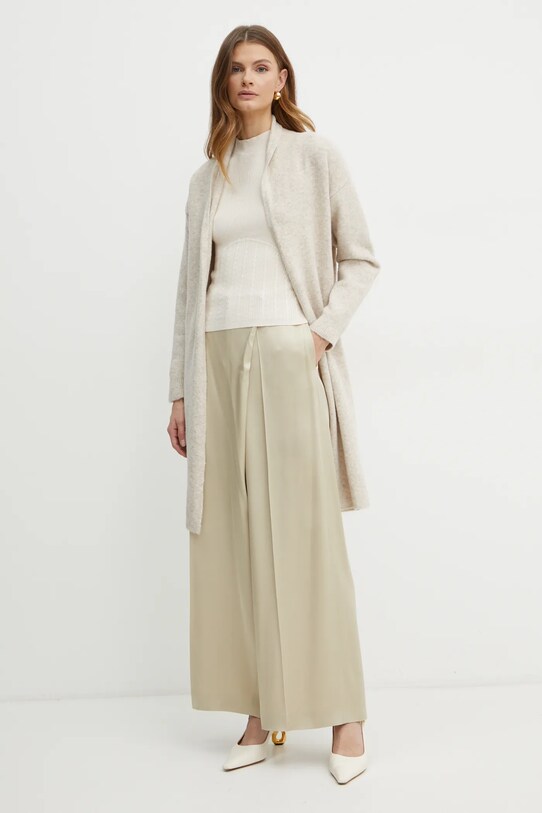 Kardigan s primjesom vune Morgan MGIOIA MGIOIA bež AW24