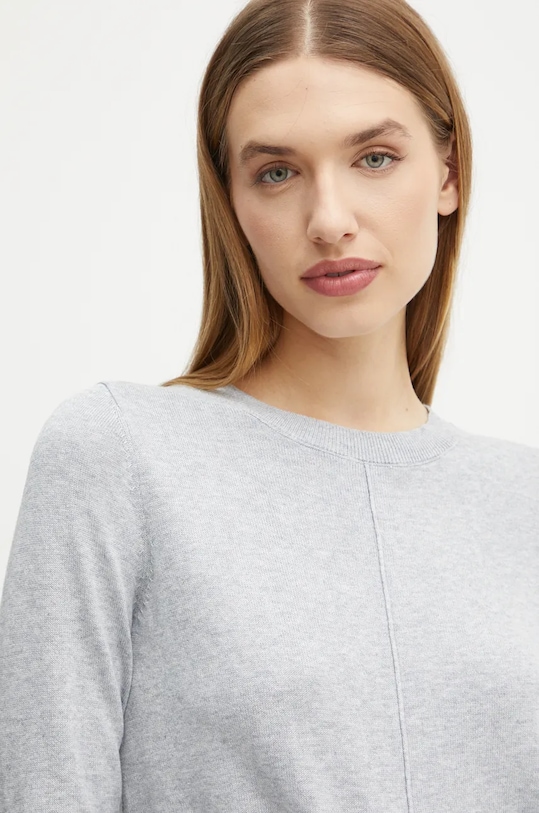 Morgan pulover MGLISS gri MGLISS