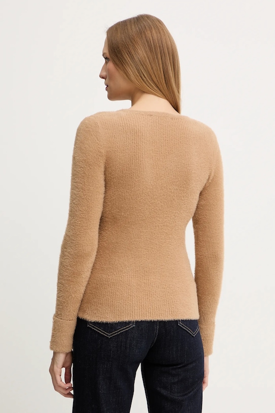 Odzież Morgan sweter MOOVE MOOVE brązowy