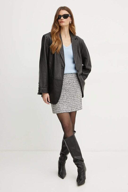 Morgan pulover MOOVE1 MOOVE1 albastru AW24