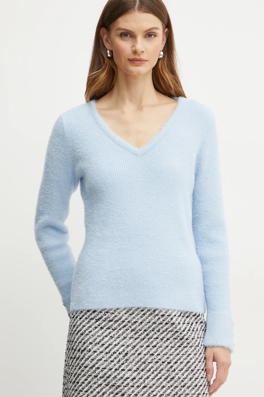 Morgan sweter MOOVE1 niebieski MOOVE1