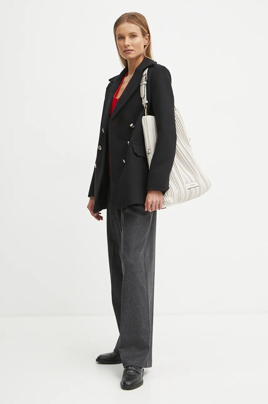 Morgan sweter MPANDA MPANDA czerwony AW24