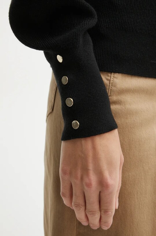 Morgan pulover MPANDA MPANDA negru