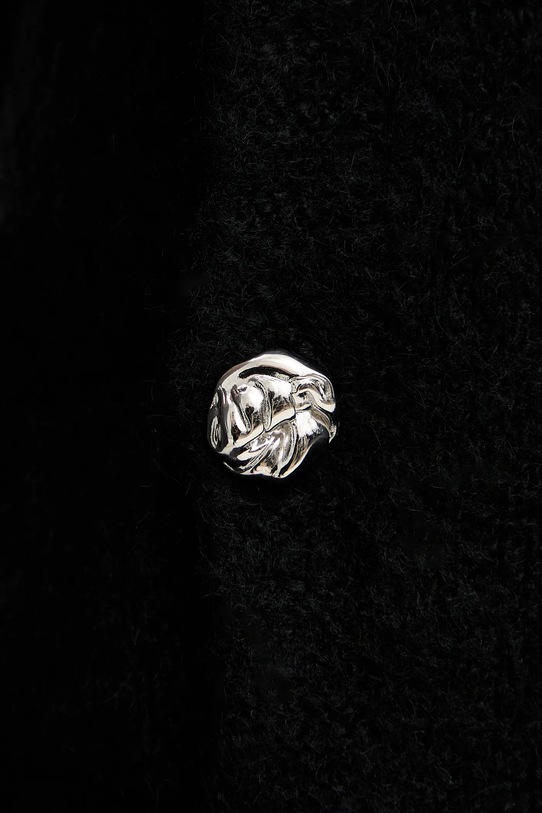 Morgan kamizelka z domieszką wełny MPLUIE MPLUIE czarny