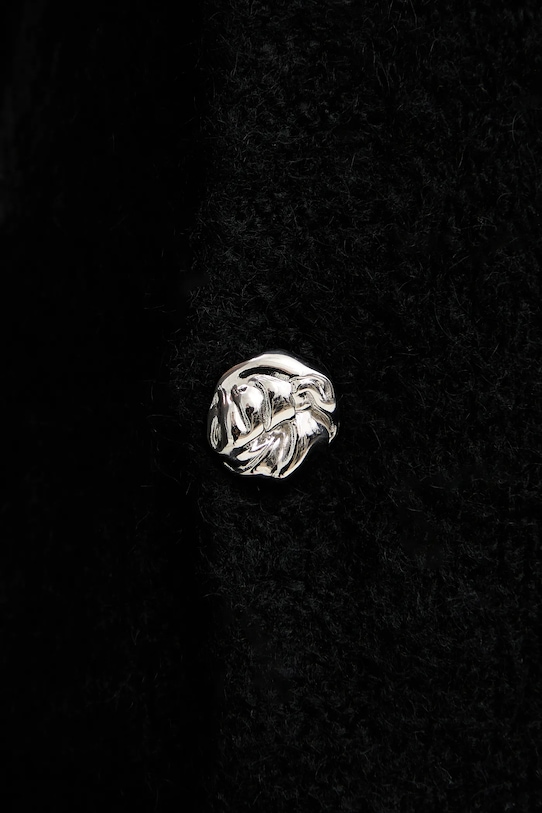 Morgan kamizelka z domieszką wełny MPLUIE MPLUIE czarny