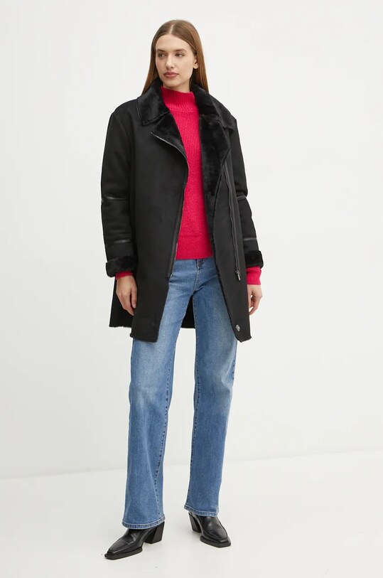 Morgan pulover din amestec de lana MSTORI MSTORI roz AW24