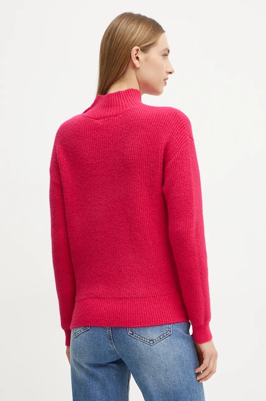 Odzież Morgan sweter z domieszką wełny MSTORI MSTORI różowy