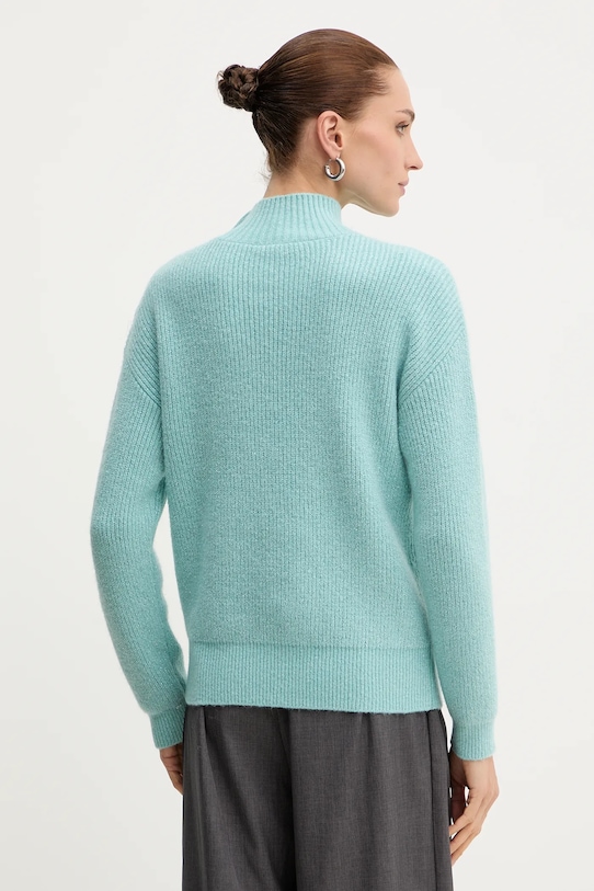 Oblečenie Sveter s prímesou vlny Morgan MSTORI MSTORI tyrkysová