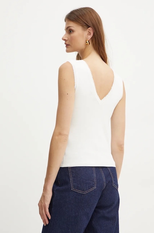 Odzież Morgan bluzka MUSHU MUSHU biały