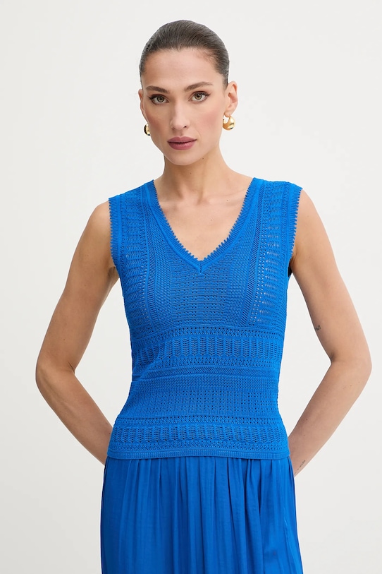 Halenka Morgan MUSHU modrá MUSHU