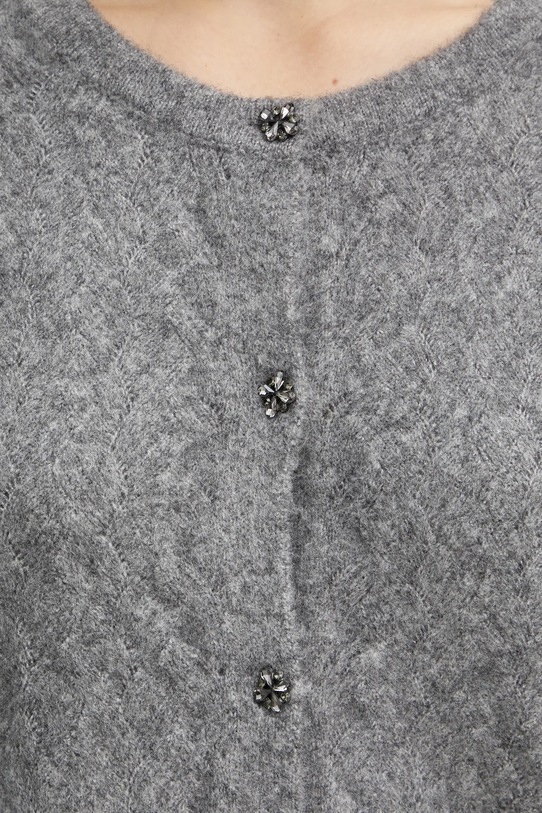 Кардиган с примесью шерсти Morgan MVERRE MVERRE серый