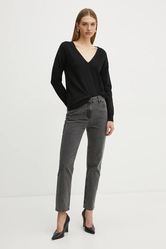 Morgan pulover MYUYAN MYUYAN negru AW24