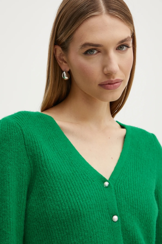 Жилетка с вълна Morgan MZITA зелен MZITA