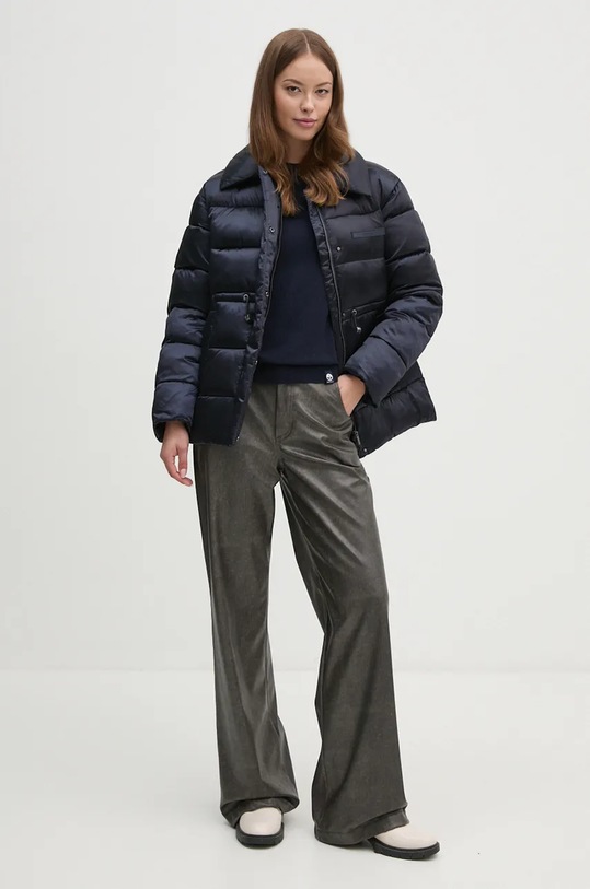 North Sails pulover din amestec de lana 095481 bleumarin AW24