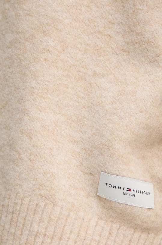 Кардиган с примесью шерсти Tommy Hilfiger UW0UW05520 бежевый