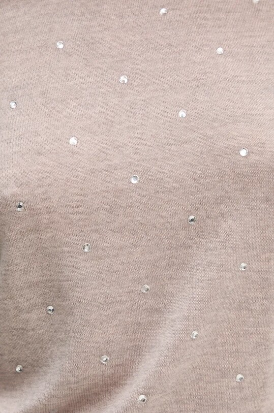 Вовняний светр ZADIG&VOLTAIRE KWSW01660 бежевий