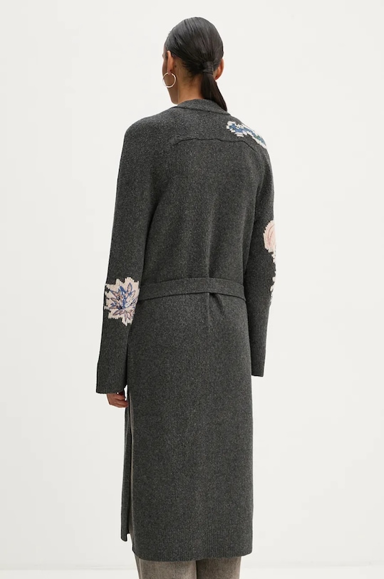 Вълнена жилетка ZADIG&VOLTAIRE сив KWCO00081